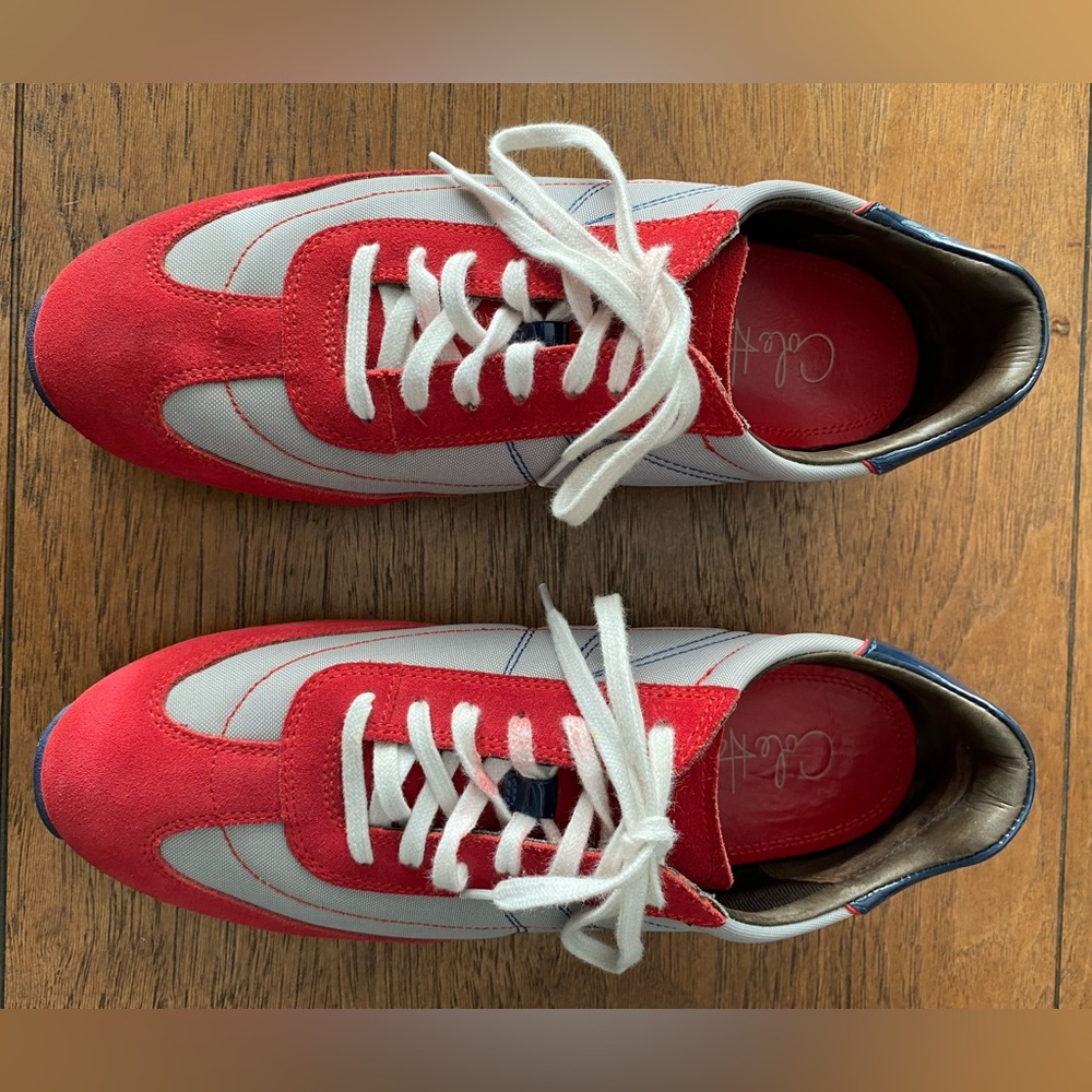 Cole Haan-Red Suede